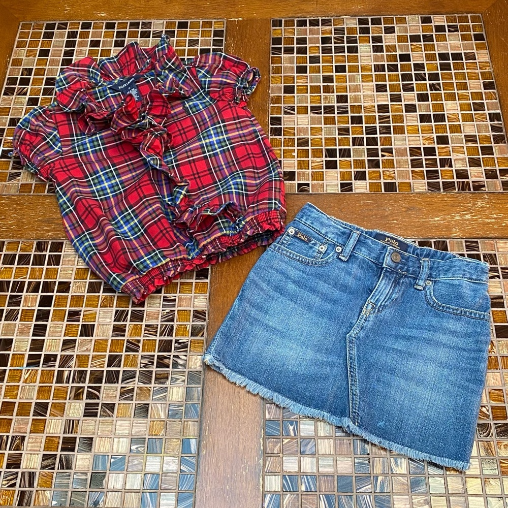 Ralph Lauren Girls Set